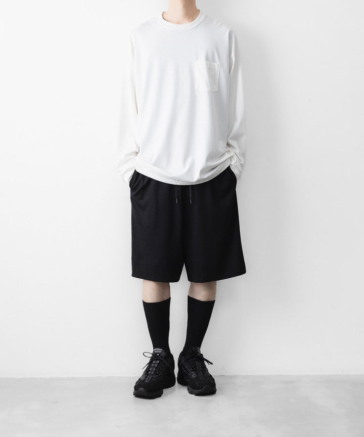 【 WWW 】WIDE SHORTS - BLACK