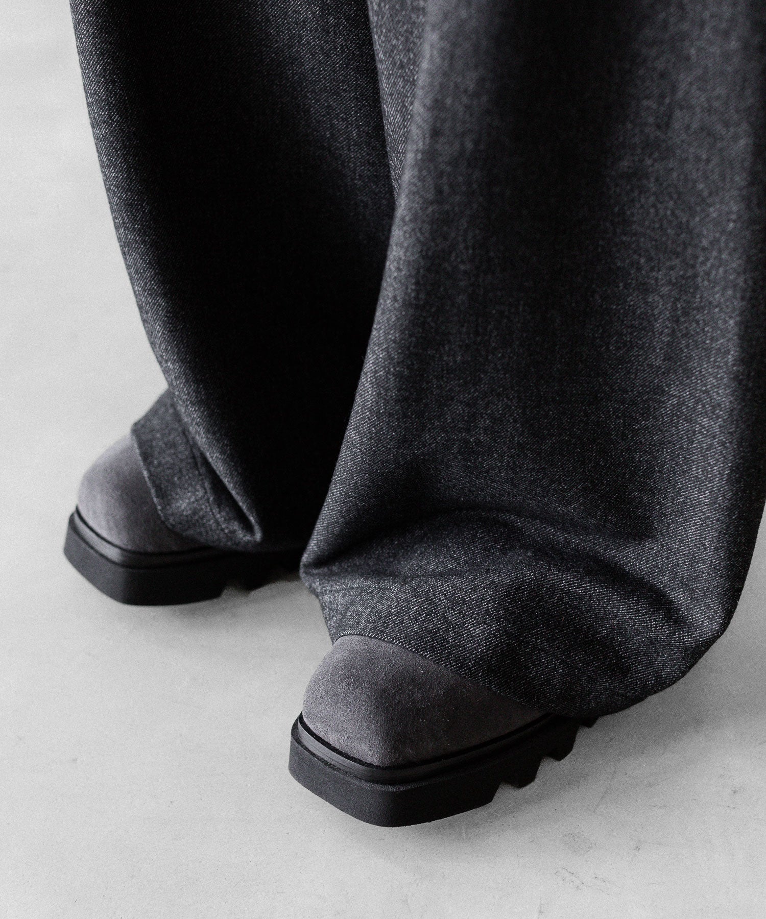 OPPOSE DUALITY オポーズデュアリティの6 POCKET SUB ONG WOOL TROUSERSのBLACK公式通販サイトsession福岡セレクトショップ
