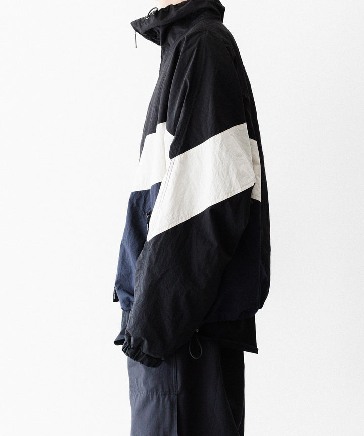 UJOH(ウジョー)×Reebok(リーボック)のZIP STAND COLLAR BLOUSON - BLACKの公式通販サイトsession福岡セレクトショップ