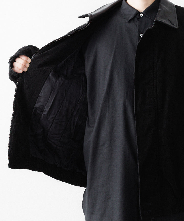 ssstein(シュタイン)のVINTAGE CORDUROY ZIP JACKET - BLACKの公式通販サイトsession福岡セレクトショップ