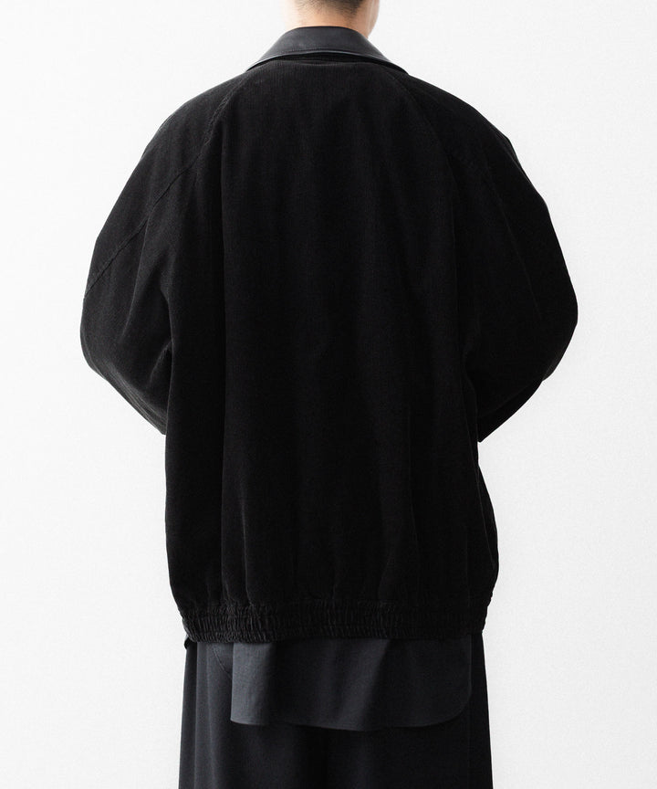 ssstein(シュタイン)のVINTAGE CORDUROY ZIP JACKET - BLACKの公式通販サイトsession福岡セレクトショップ