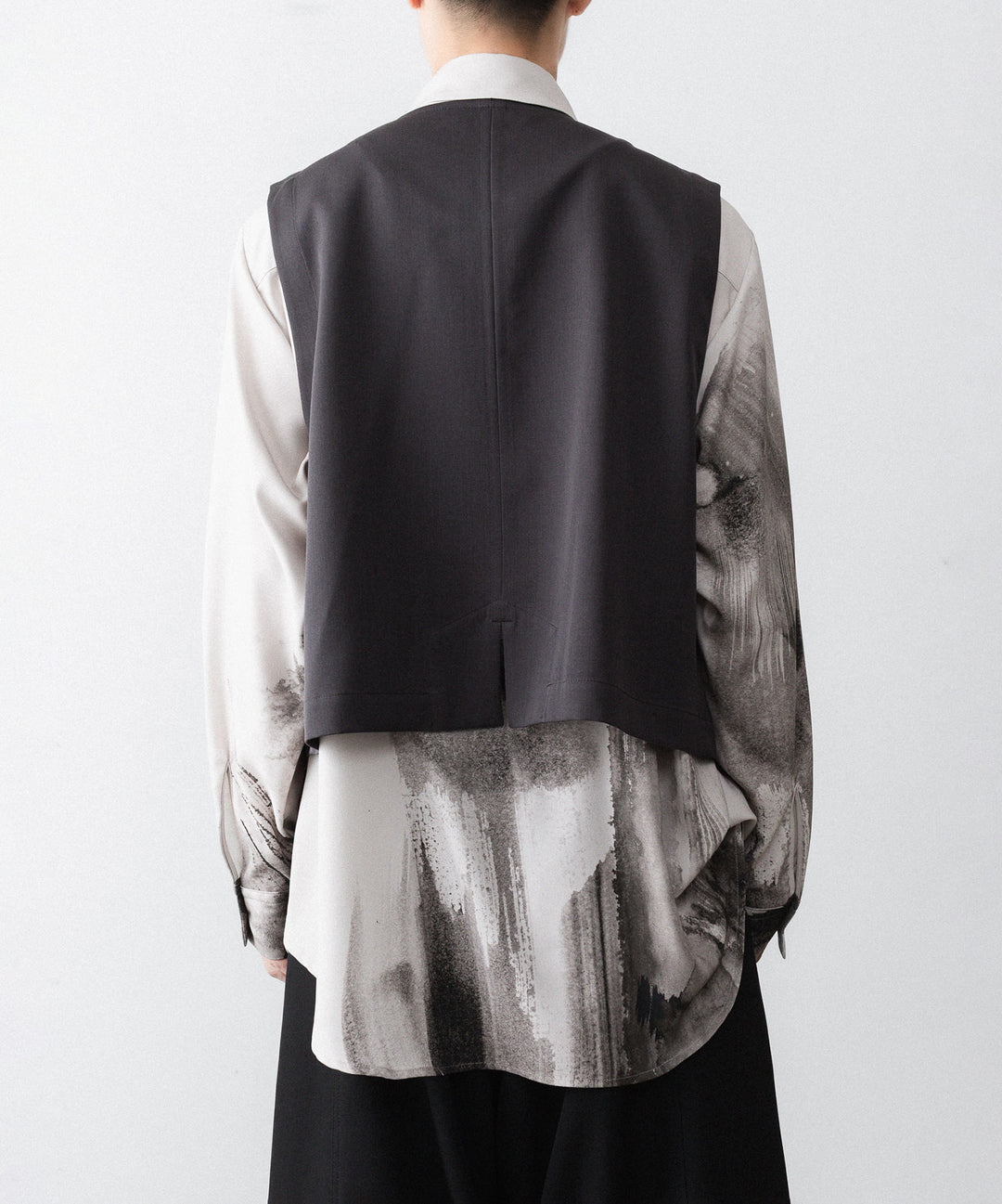 UJOH - ウジョーのBIG POCKET W BELTED VESTのSTEEL GRY公式通販サイトsession福岡セレクトショップ