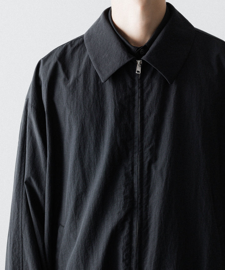 ssstein(シュタイン)のRECYCLED NYLON OVERSIZED ZIP JACKET -  BLACKの公式通販サイトsession福岡セレクトショップ