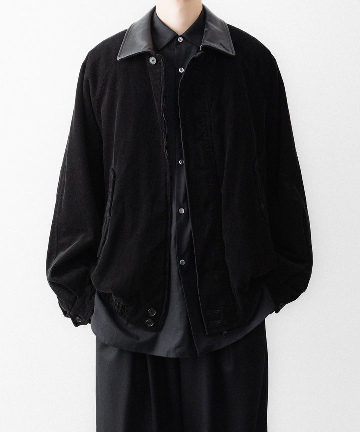 ssstein(シュタイン)のVINTAGE CORDUROY ZIP JACKET - BLACKの公式通販サイトsession福岡セレクトショップ
