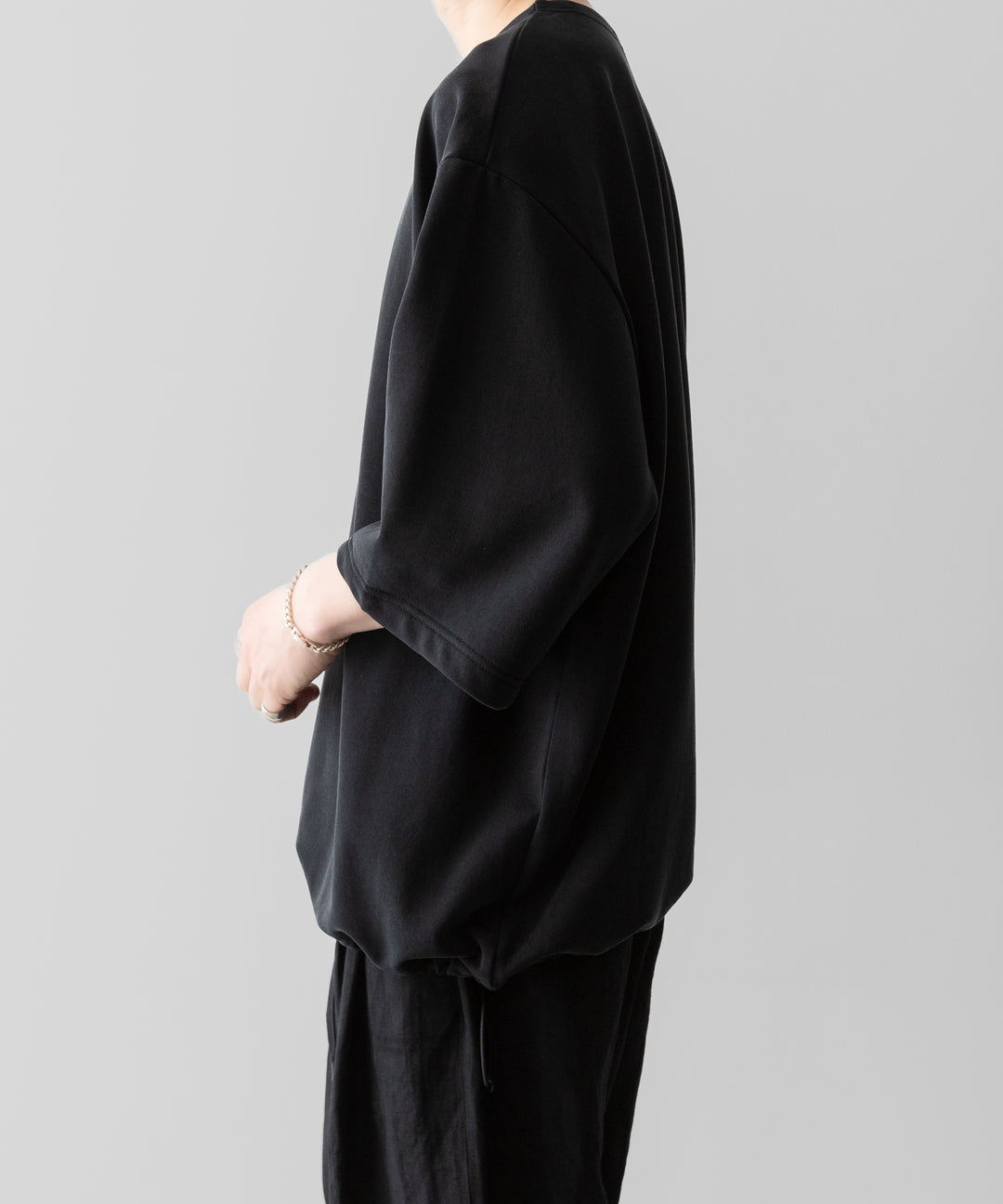 KANEMASA PHIL.-カネマサフィル28G CUPRO S/S PULLOVERのBLACK 公式通販サイトsession福岡セレクトショップ