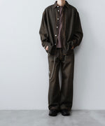 画像をギャラリービューアに読み込む, CODA -コーダのBLACK BROWN WASH BREAK CUT FLARED JEANSのBLACK BROWN公式通販サイトsession福岡セレクトショップ
