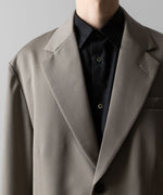 画像をギャラリービューアに読み込む, ssstein(シュタイン)のOVERSIZED SINGLE BREASTED LONG JACKET - TAUPE BEIGEの公式通販サイトsession福岡セレクトショップ
