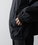 画像をギャラリービューアに読み込む, ssstein(シュタイン)のRECYCLED NYLON OVERSIZED ZIP JACKET -  BLACKの公式通販サイトsession福岡セレクトショップ
