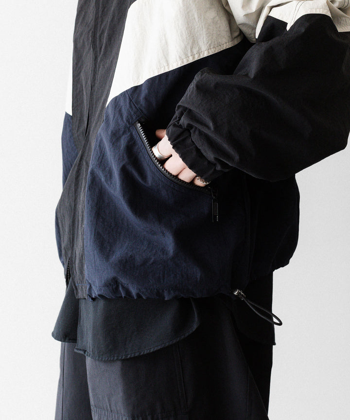 UJOH(ウジョー)×Reebok(リーボック)のZIP STAND COLLAR BLOUSON - BLACKの公式通販サイトsession福岡セレクトショップ