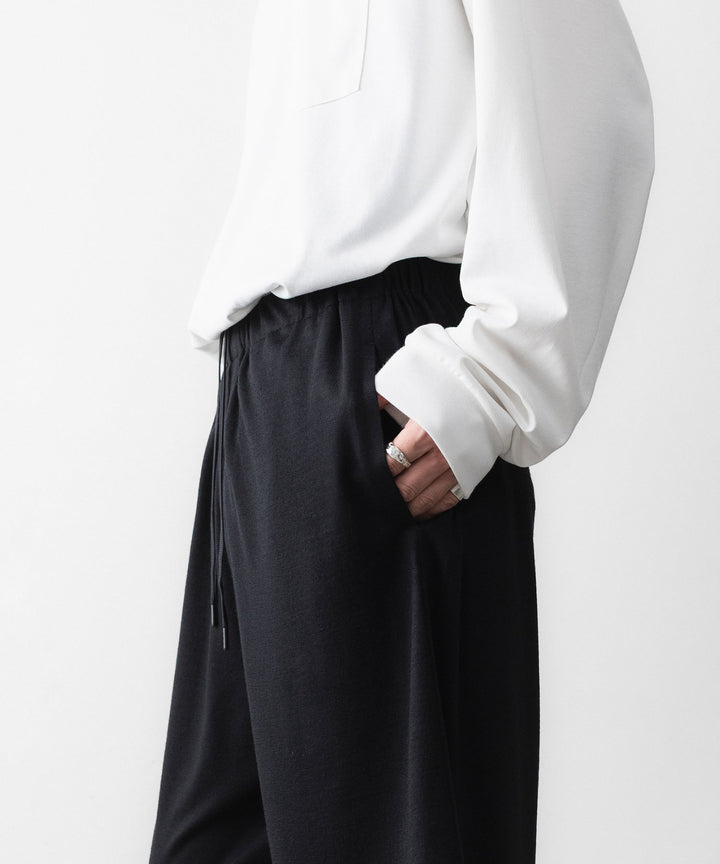 【 WWW 】WIDE SHORTS - BLACK
