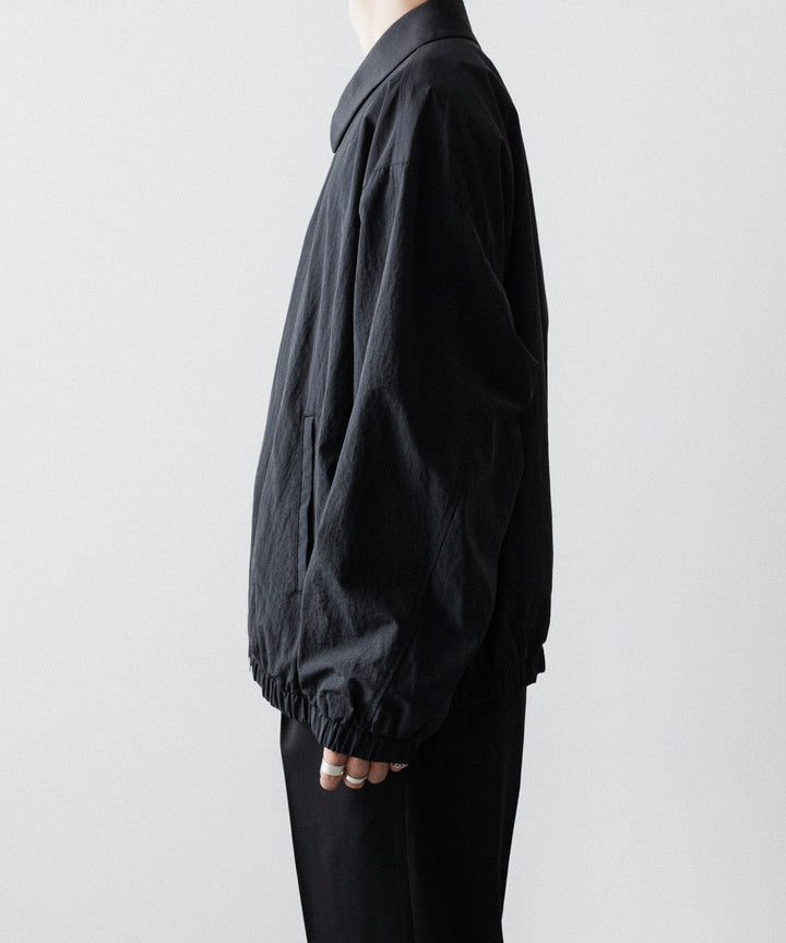 ssstein(シュタイン)のRECYCLED NYLON OVERSIZED ZIP JACKET -  BLACKの公式通販サイトsession福岡セレクトショップ