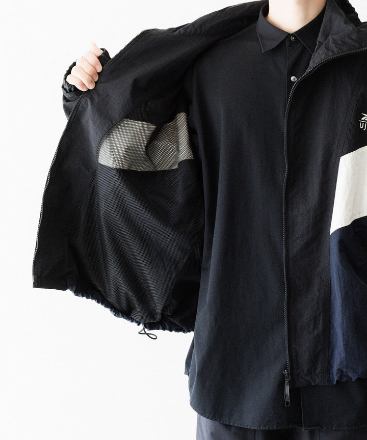 UJOH(ウジョー)×Reebok(リーボック)のZIP STAND COLLAR BLOUSON - BLACKの公式通販サイトsession福岡セレクトショップ