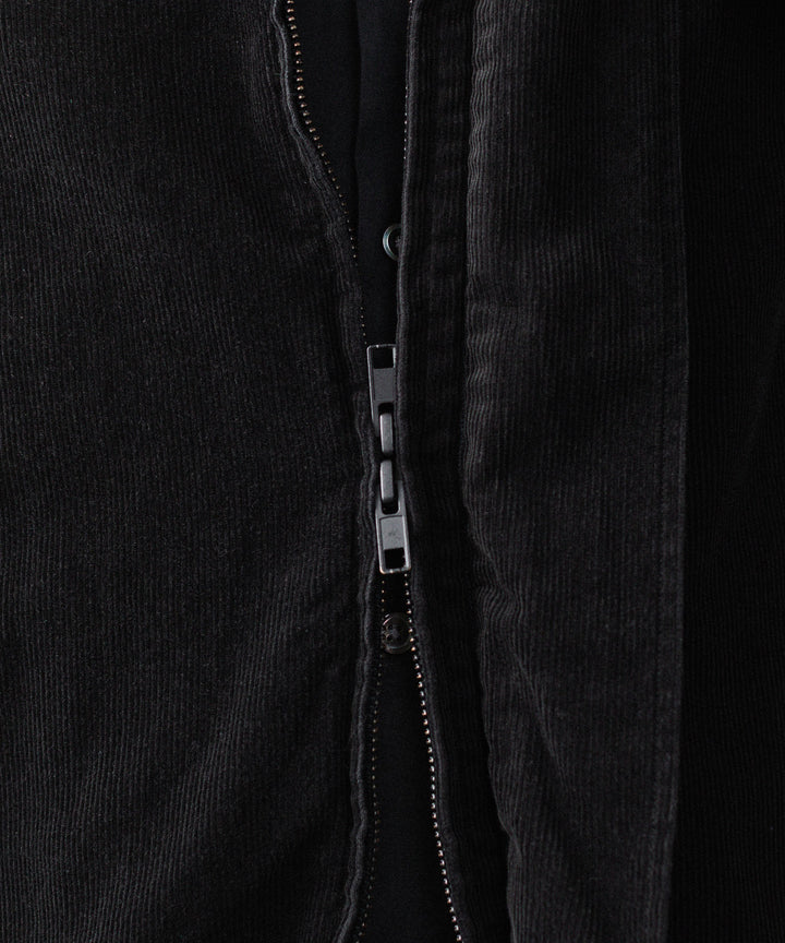 ssstein(シュタイン)のVINTAGE CORDUROY ZIP JACKET - BLACKの公式通販サイトsession福岡セレクトショップ