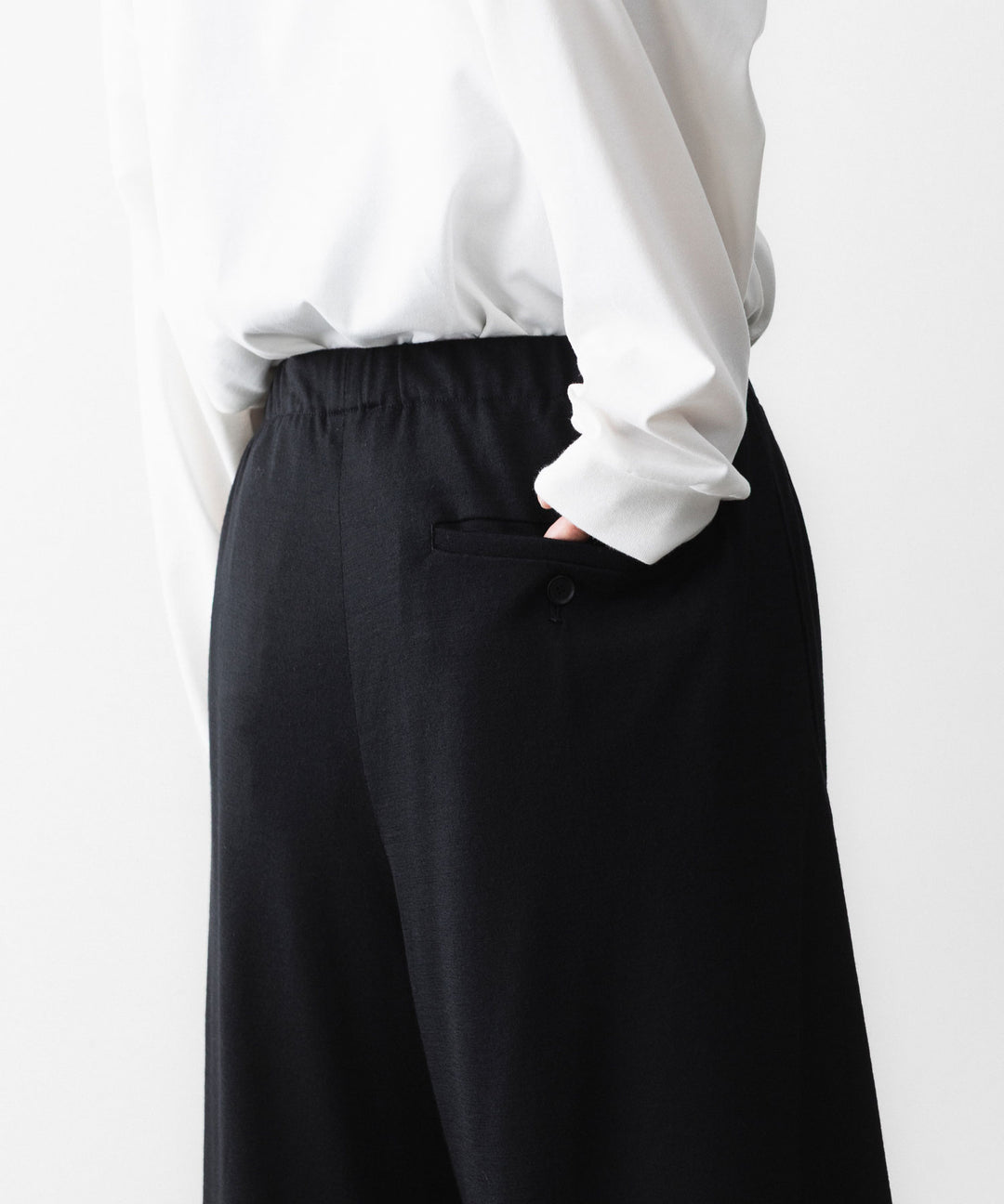 【 WWW 】WIDE SHORTS - BLACK