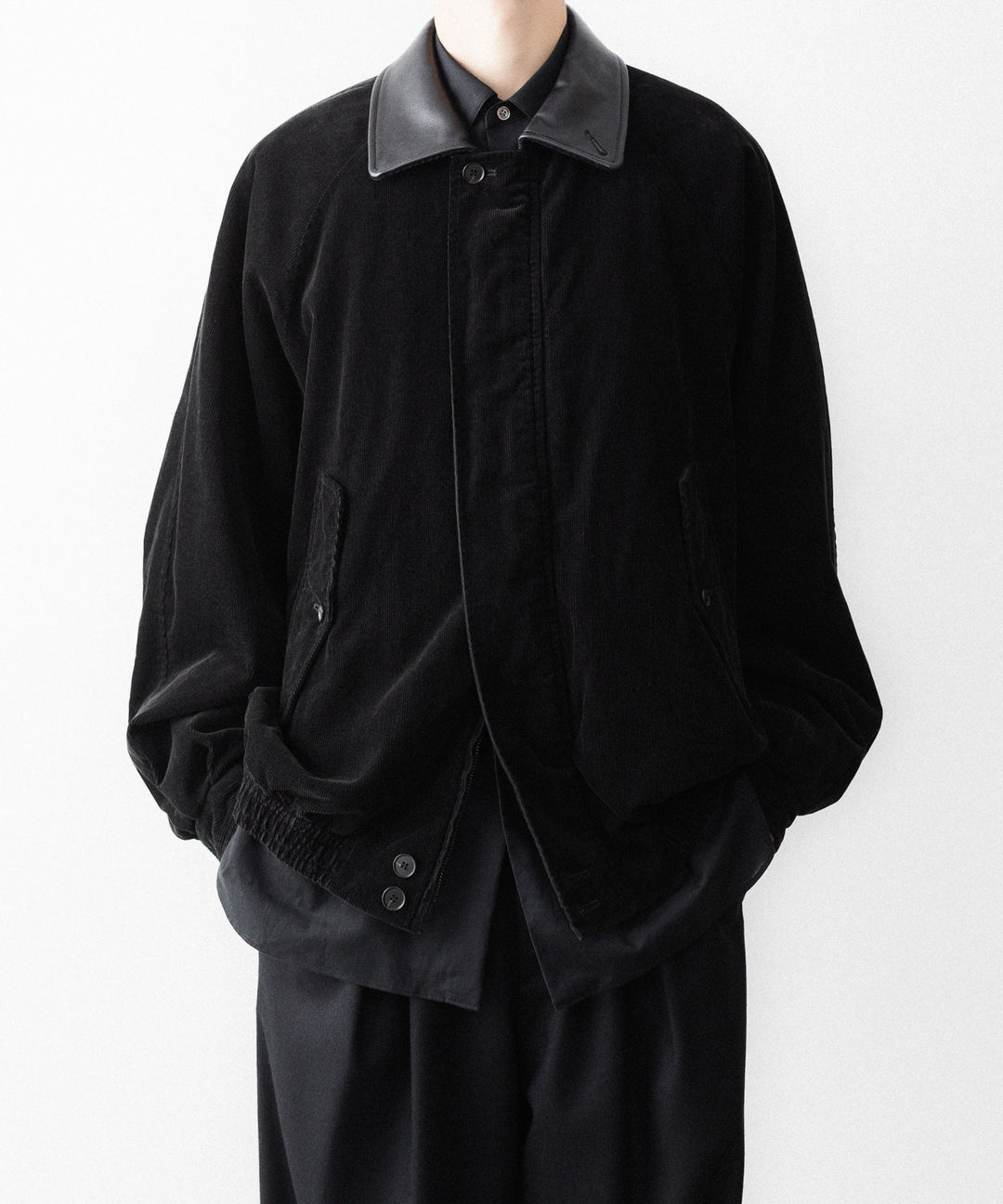 ssstein(シュタイン)のVINTAGE CORDUROY ZIP JACKET - BLACKの公式通販サイトsession福岡セレクトショップ