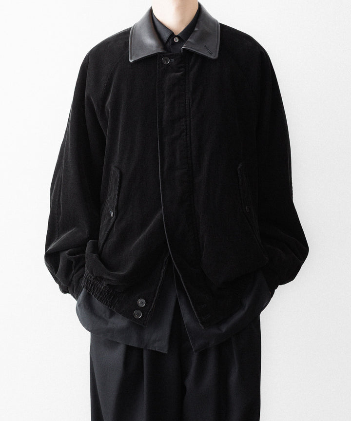 ssstein(シュタイン)のVINTAGE CORDUROY ZIP JACKET - BLACKの公式通販サイトsession福岡セレクトショップ