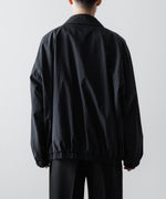 画像をギャラリービューアに読み込む, ssstein(シュタイン)のRECYCLED NYLON OVERSIZED ZIP JACKET -  BLACKの公式通販サイトsession福岡セレクトショップ
