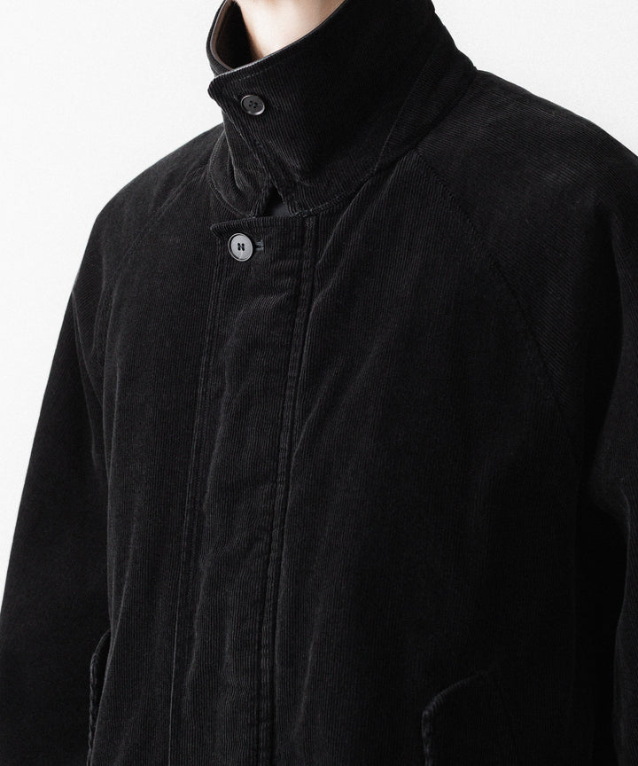 ssstein(シュタイン)のVINTAGE CORDUROY ZIP JACKET - BLACKの公式通販サイトsession福岡セレクトショップ