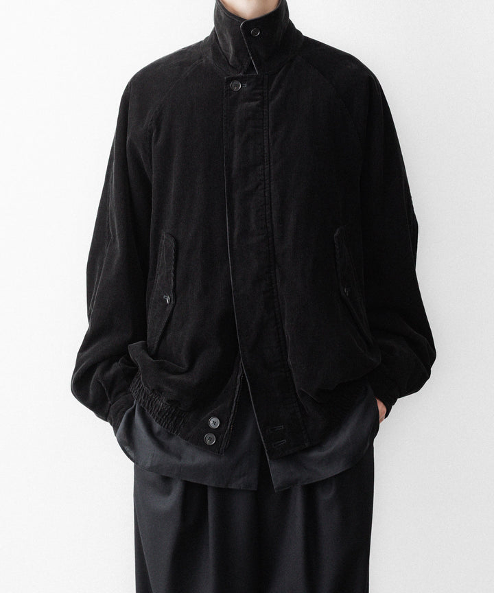 ssstein(シュタイン)のVINTAGE CORDUROY ZIP JACKET - BLACKの公式通販サイトsession福岡セレクトショップ