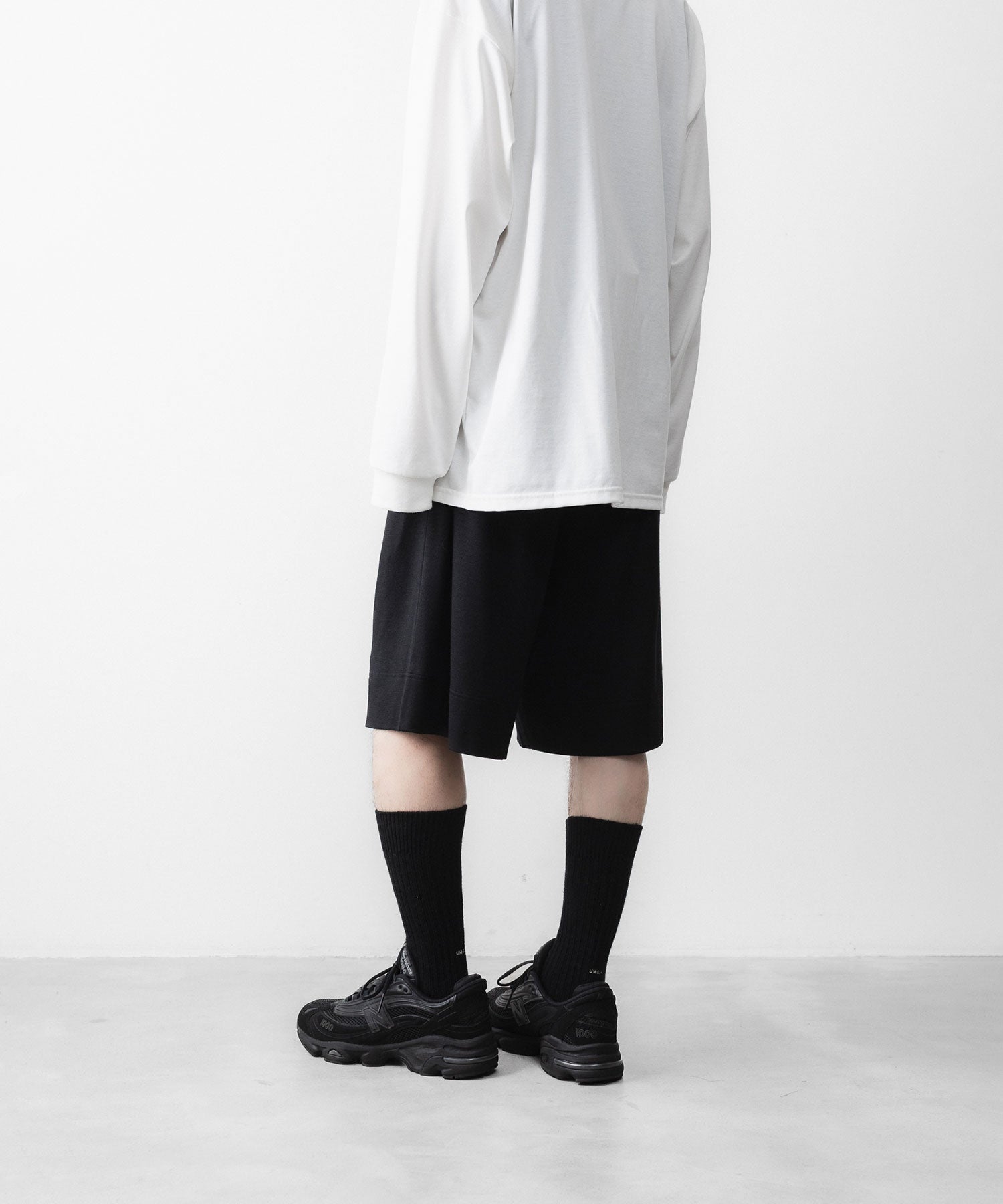 ssstein / シュタイン】WIDE SHORTS - BLACK | 公式通販サイト session