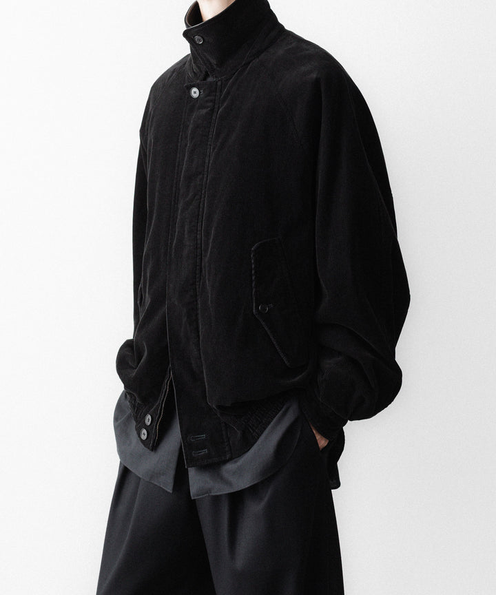 ssstein(シュタイン)のVINTAGE CORDUROY ZIP JACKET - BLACKの公式通販サイトsession福岡セレクトショップ