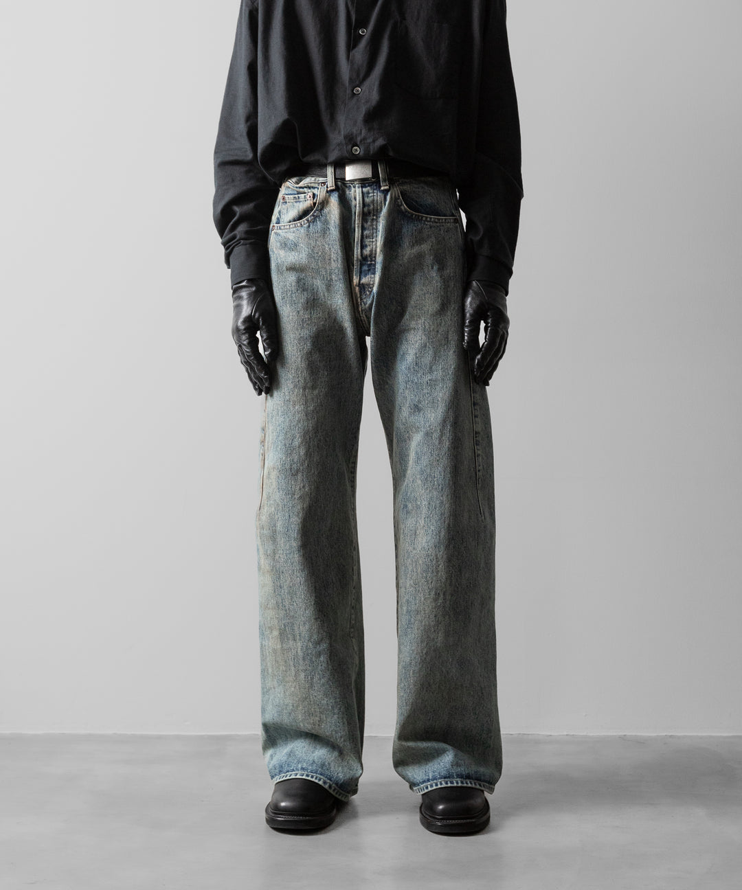 ssstein(シュタイン)のDEFORMED FLARE VINTAGE DENIM JEANS - INDIGOの公式通販サイトsession福岡セレクトショップ
