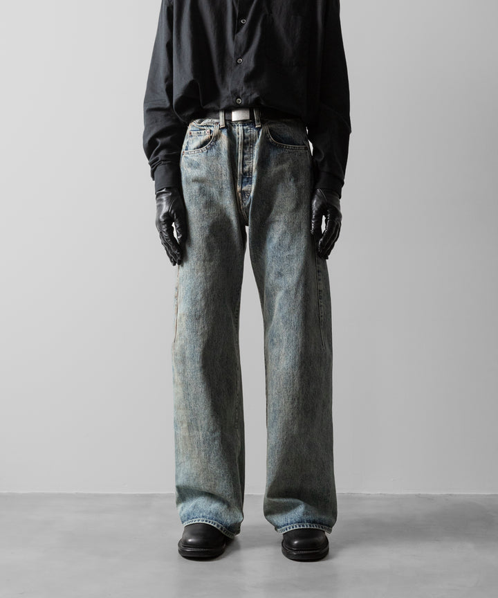 ssstein(シュタイン)のDEFORMED FLARE VINTAGE DENIM JEANS - INDIGOの公式通販サイトsession福岡セレクトショップ
