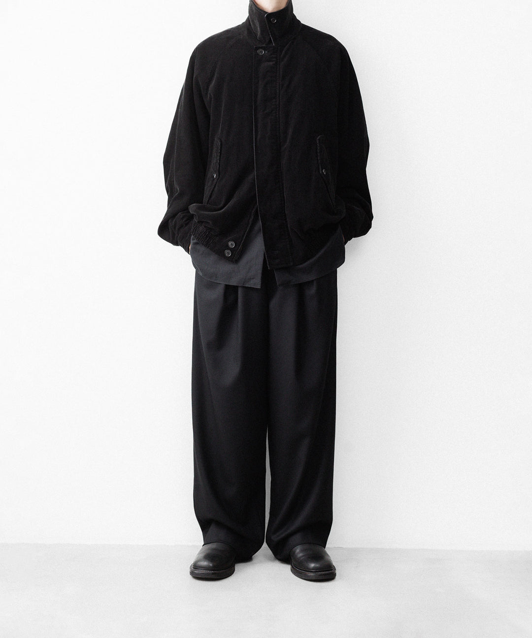 ssstein(シュタイン)のVINTAGE CORDUROY ZIP JACKET - BLACKの公式通販サイトsession福岡セレクトショップ
