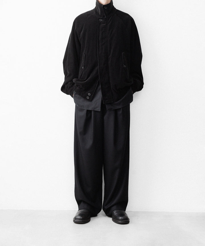 ssstein(シュタイン)のVINTAGE CORDUROY ZIP JACKET - BLACKの公式通販サイトsession福岡セレクトショップ