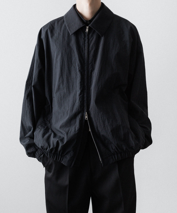 ssstein(シュタイン)のRECYCLED NYLON OVERSIZED ZIP JACKET -  BLACKの公式通販サイトsession福岡セレクトショップ