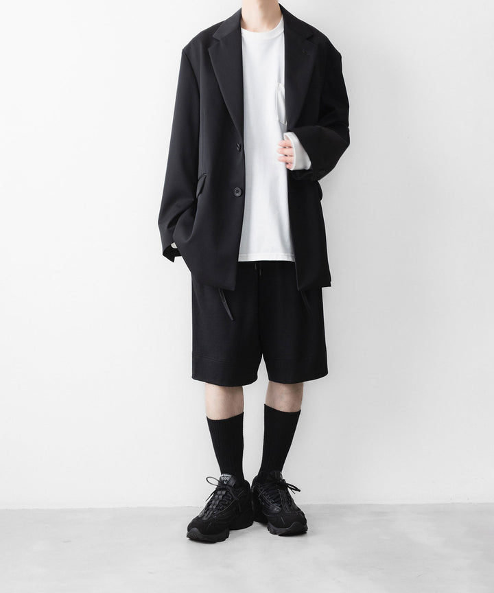 【 WWW 】WIDE SHORTS - BLACK