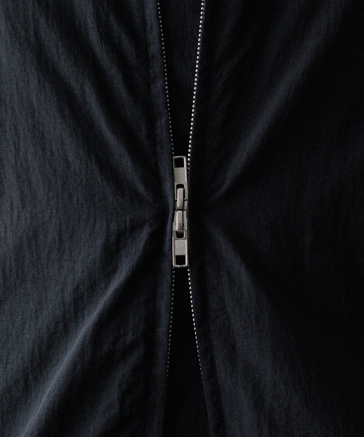 ssstein(シュタイン)のRECYCLED NYLON OVERSIZED ZIP JACKET -  BLACKの公式通販サイトsession福岡セレクトショップ