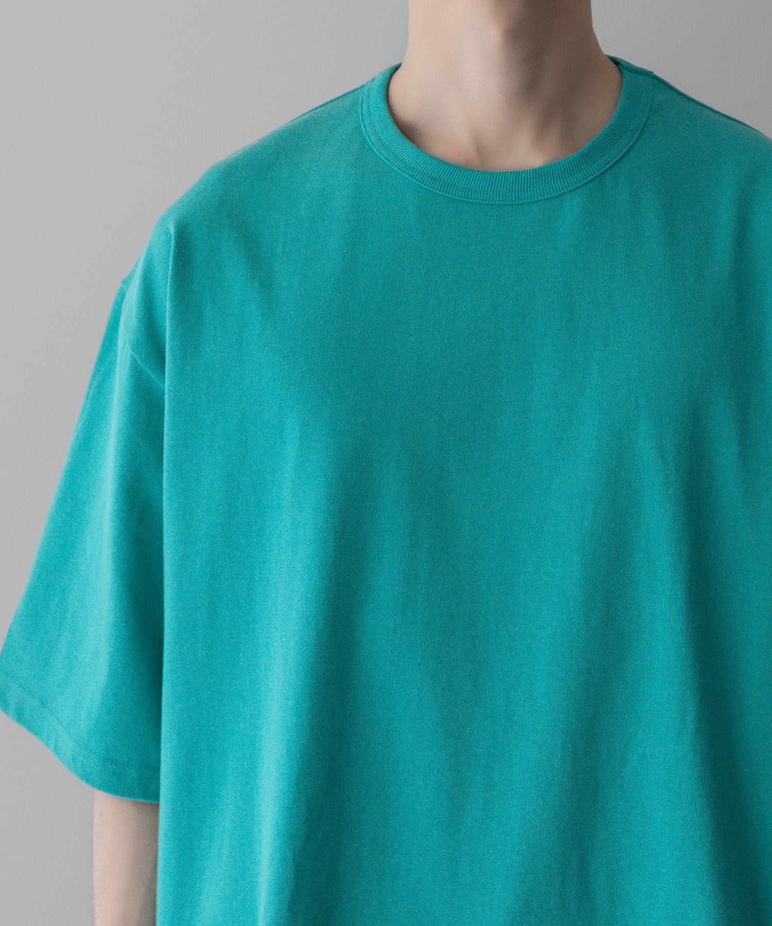 【NEITHERS】Wide S/S T-Shirt - EMERALD