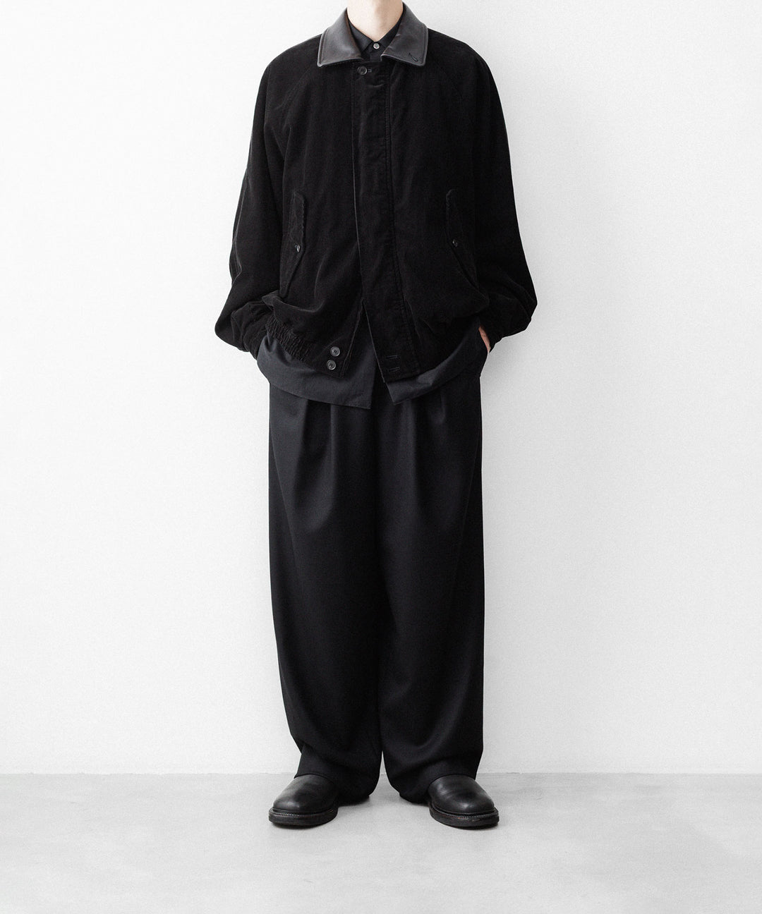 ssstein(シュタイン)のVINTAGE CORDUROY ZIP JACKET - BLACKの公式通販サイトsession福岡セレクトショップ