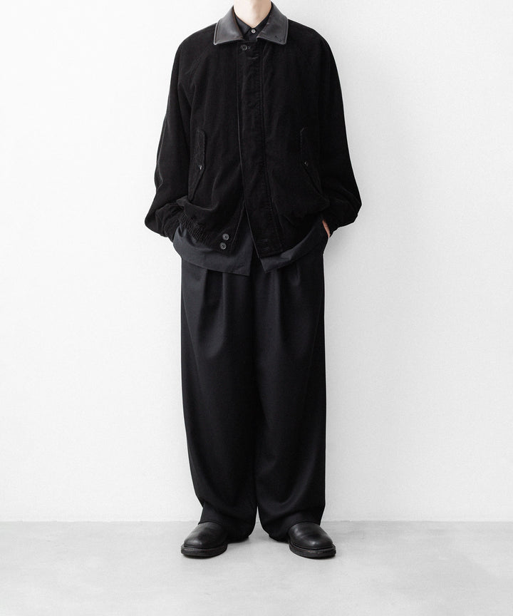 ssstein(シュタイン)のVINTAGE CORDUROY ZIP JACKET - BLACKの公式通販サイトsession福岡セレクトショップ