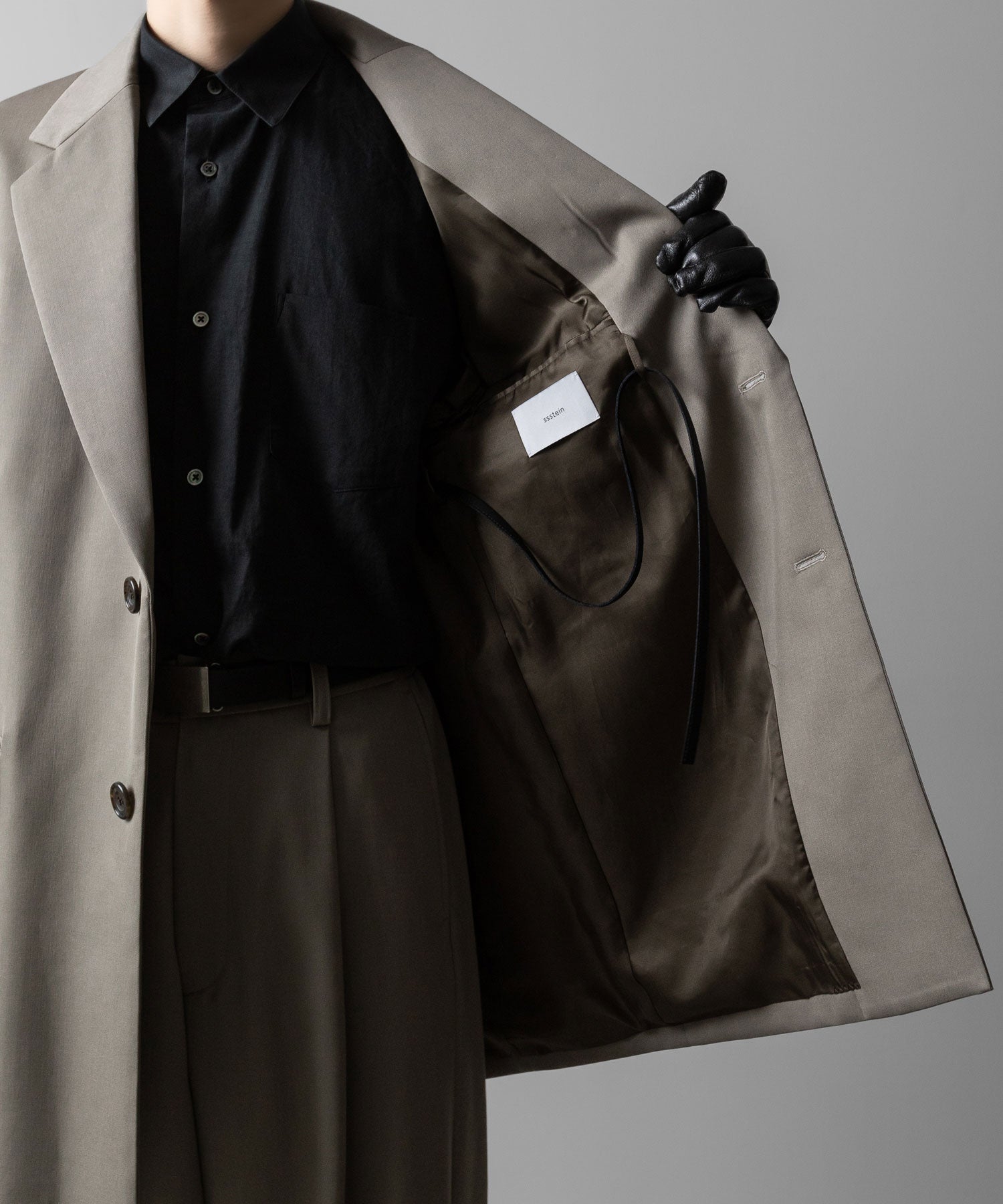 ssstein(シュタイン)のOVERSIZED SINGLE BREASTED LONG JACKET - TAUPE BEIGEの公式通販サイトsession福岡セレクトショップ