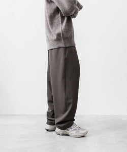 UJOH】CROSS TUCK PNT - OLIVE GRAY | 公式通販サイト session(セッション)