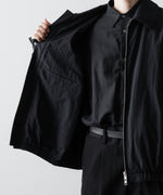 画像をギャラリービューアに読み込む, ssstein(シュタイン)のRECYCLED NYLON OVERSIZED ZIP JACKET -  BLACKの公式通販サイトsession福岡セレクトショップ
