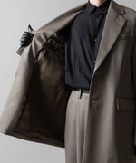 画像をギャラリービューアに読み込む, ssstein(シュタイン)のOVERSIZED SINGLE BREASTED LONG JACKET - TAUPE BEIGEの公式通販サイトsession福岡セレクトショップ
