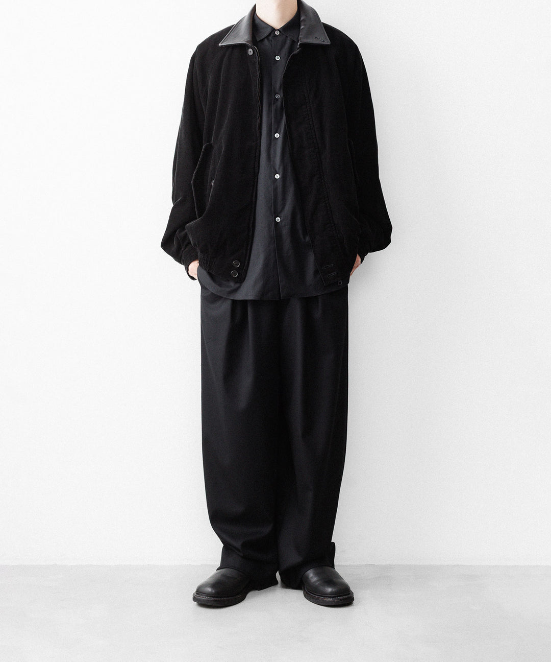 ssstein(シュタイン)のVINTAGE CORDUROY ZIP JACKET - BLACKの公式通販サイトsession福岡セレクトショップ