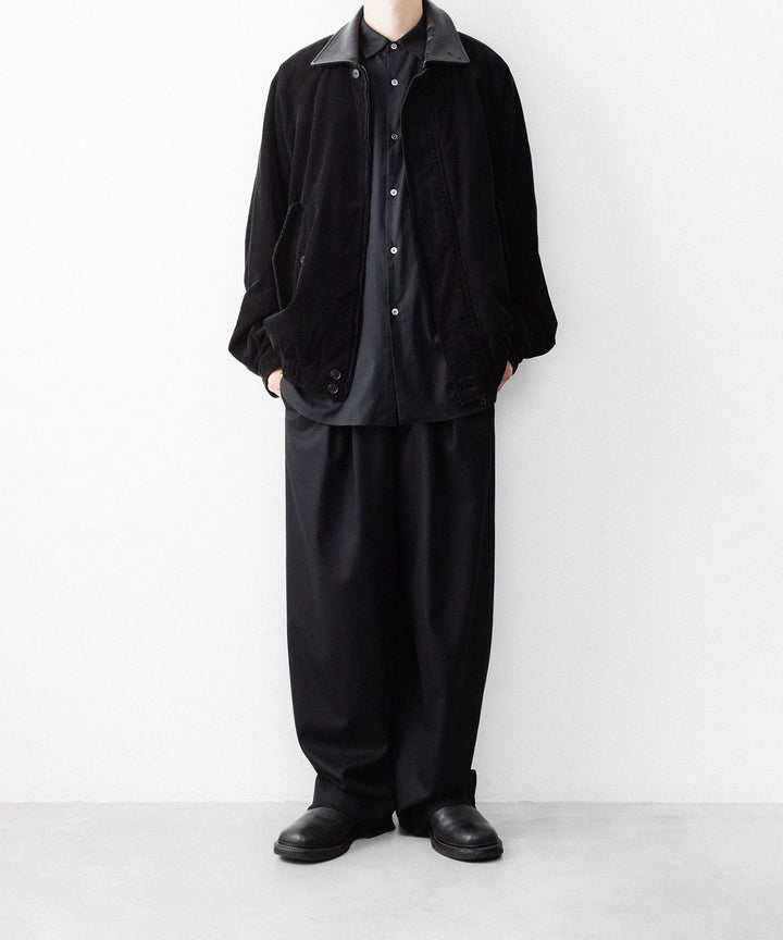 ssstein(シュタイン)のVINTAGE CORDUROY ZIP JACKET - BLACKの公式通販サイトsession福岡セレクトショップ
