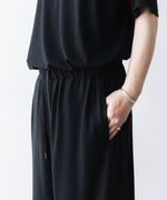 画像をギャラリービューアに読み込む, WWW WRAPINKNOT wool wearのWIDE SHORTSのBLACK 公式通販サイトsession福岡セレクトショップ
