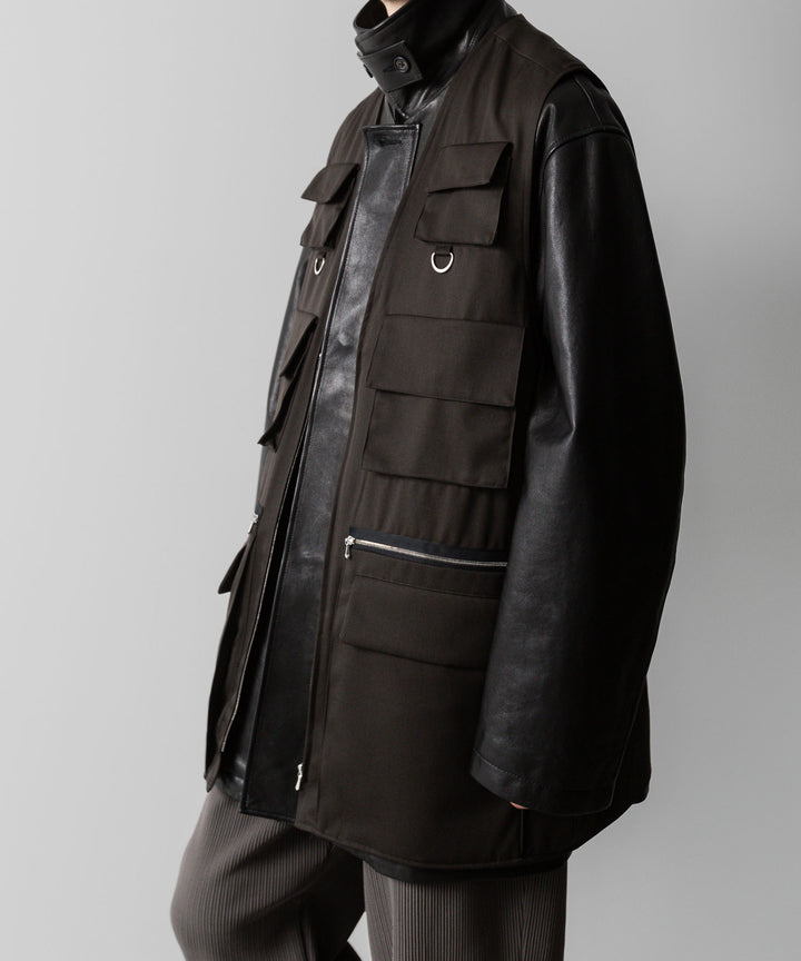 stein(シュタイン)の24SSコレクションOVERSIZED MULTI POCKET VESTのMILITARY KHAKI sessionセッション福岡セレクトショップ 公式通販サイト