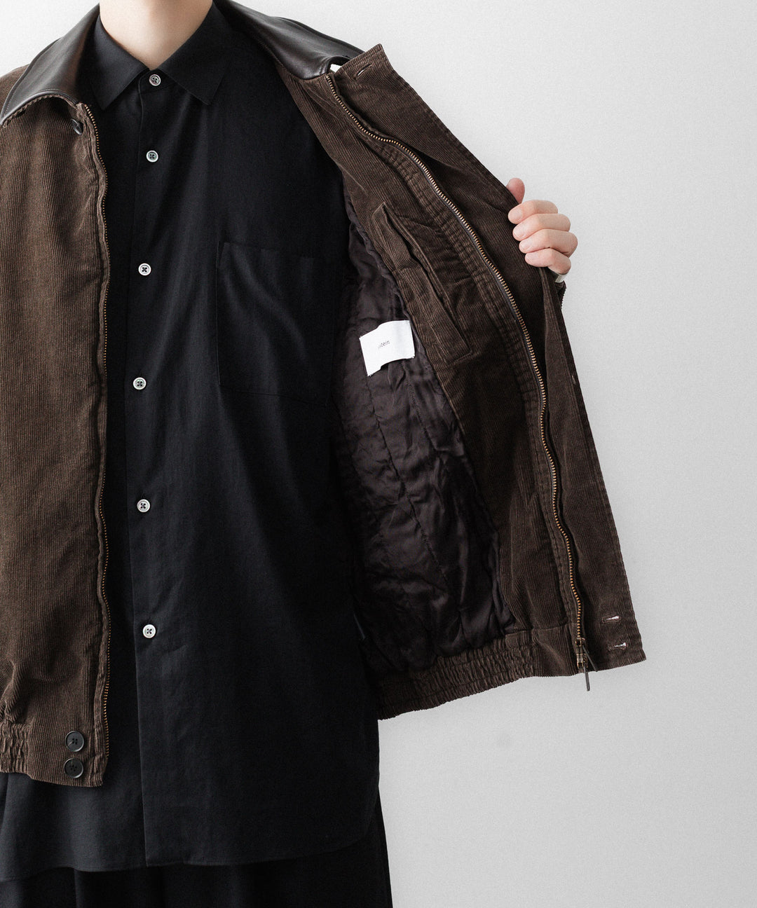 ssstein(シュタイン)のVINTAGE CORDUROY ZIP JACKET - BROWNの公式通販サイトsession福岡セレクトショップ