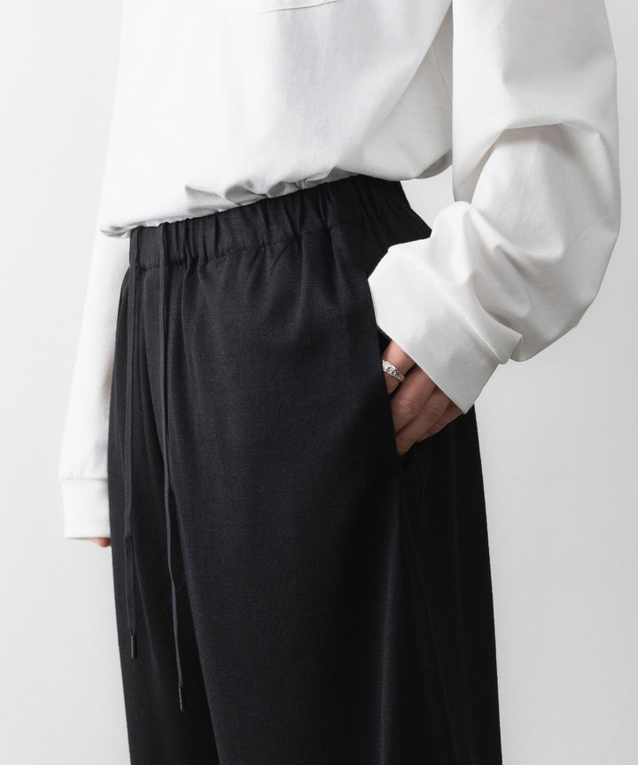 【 WWW 】WIDE PANTS - BLACK