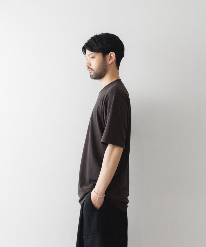 ssstein(シュタイン)のSUVIN COTTON BASIC TEE - DARK BROWNの公式通販サイトsession福岡セレクトショップ