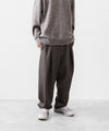 【UJOH】CROSS  TUCK PNT - OLIVE GRAY
