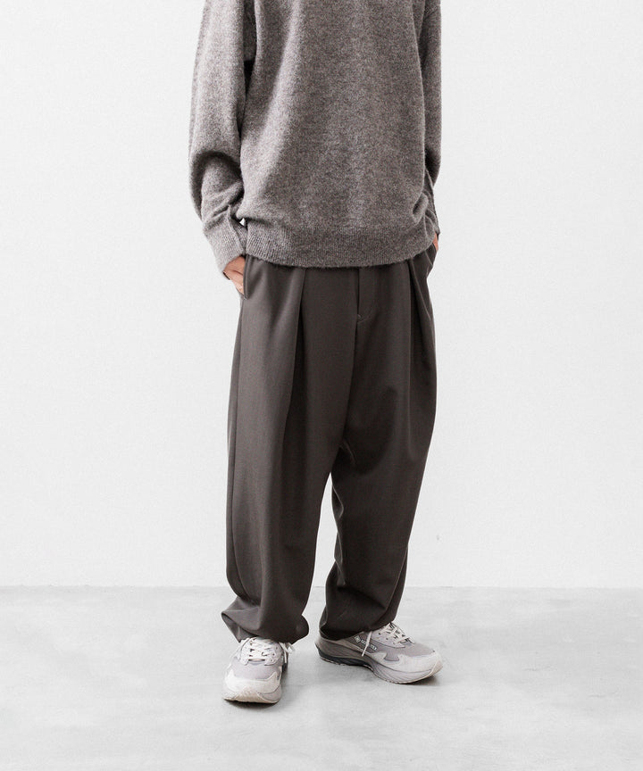 UJOH ウジョー CROSS TUCK PNTのOLIVE GRAY 公式通販サイトsession福岡セレクトショップ