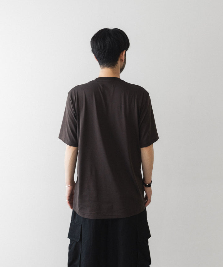 ssstein(シュタイン)のSUVIN COTTON BASIC TEE - DARK BROWNの公式通販サイトsession福岡セレクトショップ