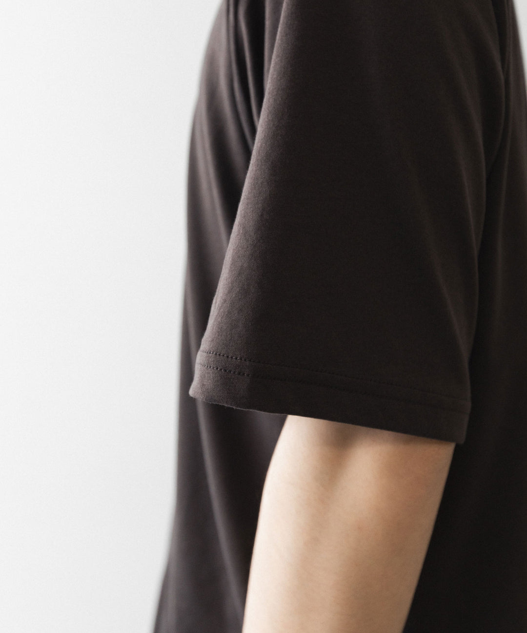 ssstein(シュタイン)のSUVIN COTTON BASIC TEE - DARK BROWNの公式通販サイトsession福岡セレクトショップ
